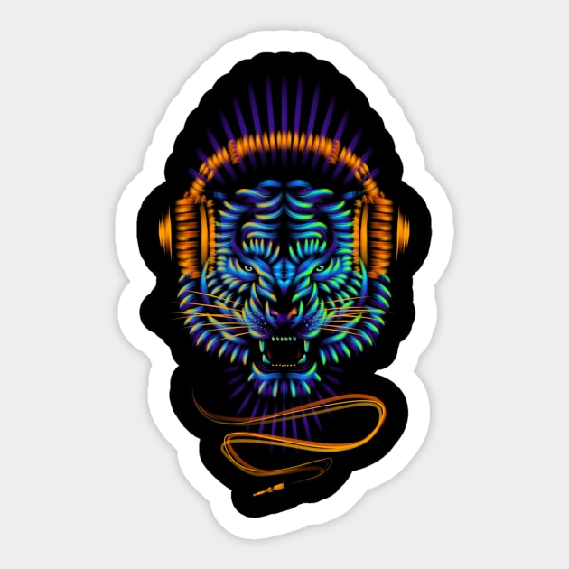 Furious Beat Sticker by JoSandoval